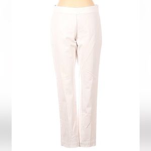 Eileen Fisher Petite White Ankle Cropped Slacks